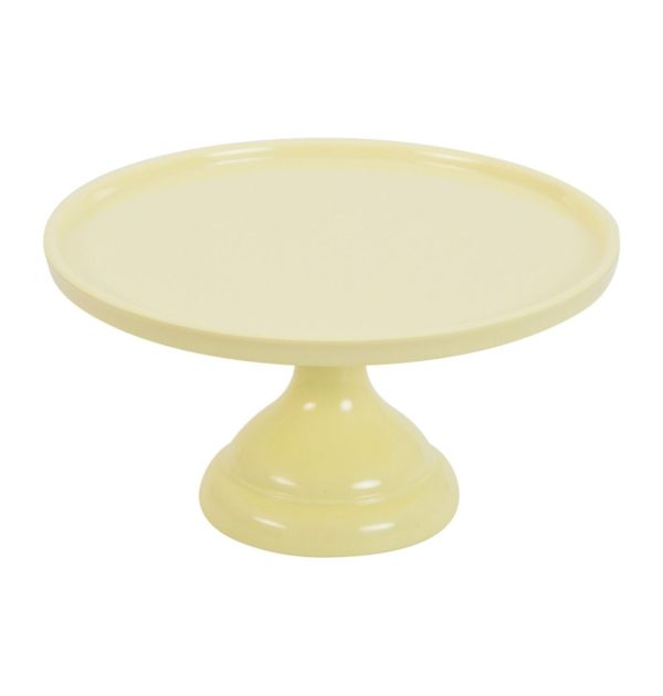 Small Cake Stand Yellow