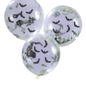 Buy Bat Shaped Confetti Balloons