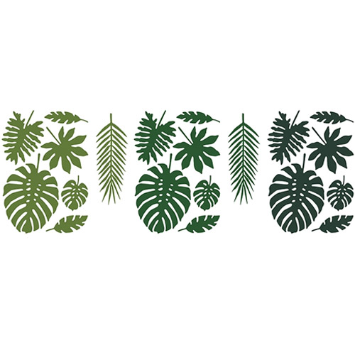Buy tropical leaf paper decorations in Bristol. Best party decorations for tropical party theme. Tropical birthday theme
