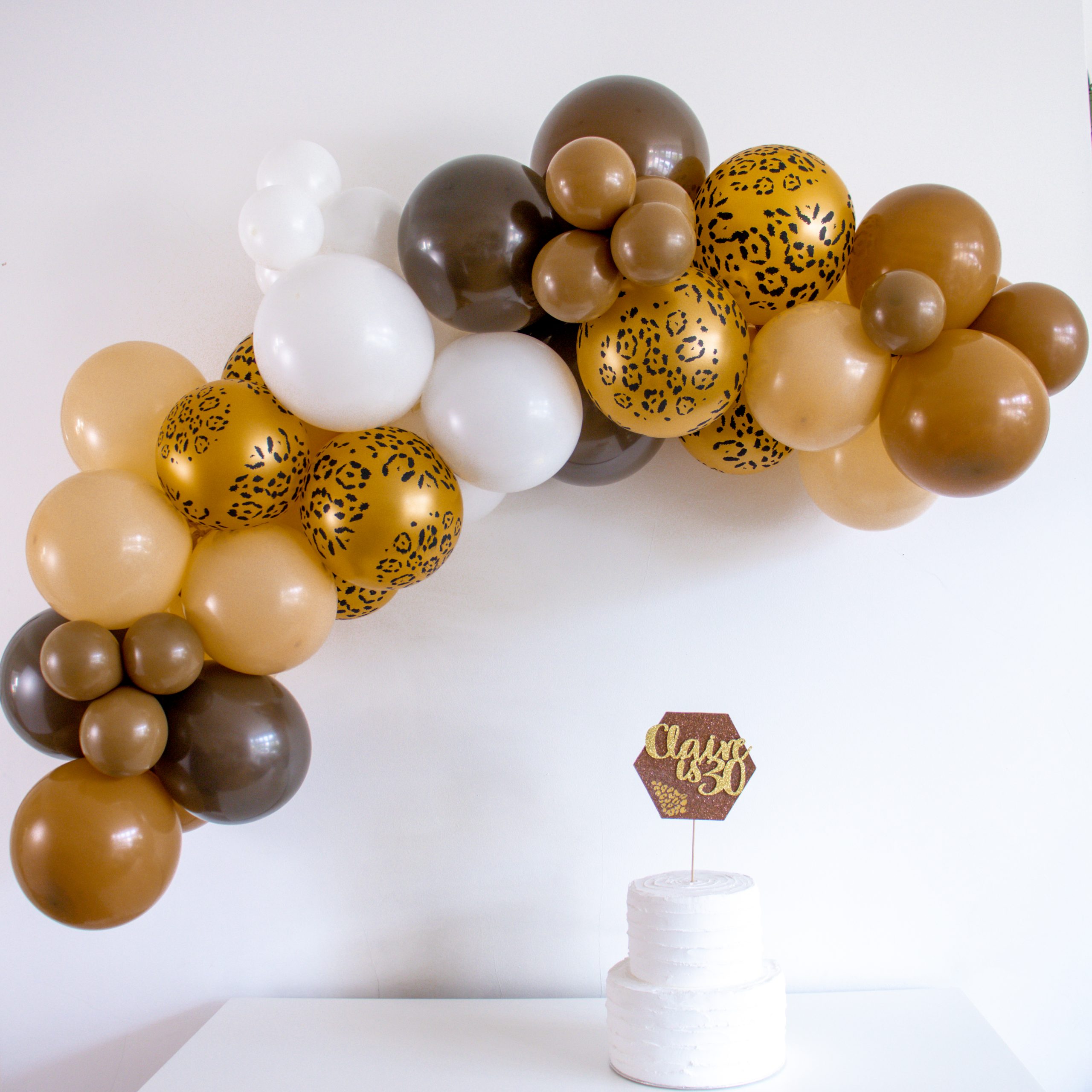 Animal Print Balloon Arch | DIY Balloon Kit | Inspired by Alma