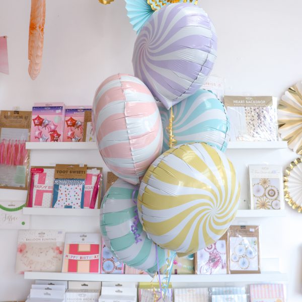 Candy Foil Balloons Pastel